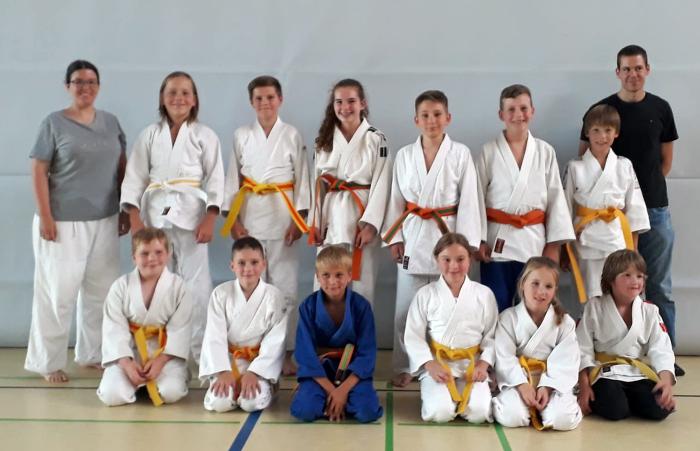 Judo Gürtelprüfung