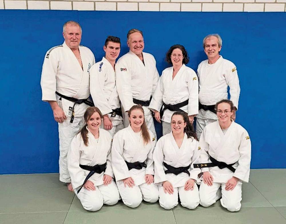 Neue Judo-Danträger